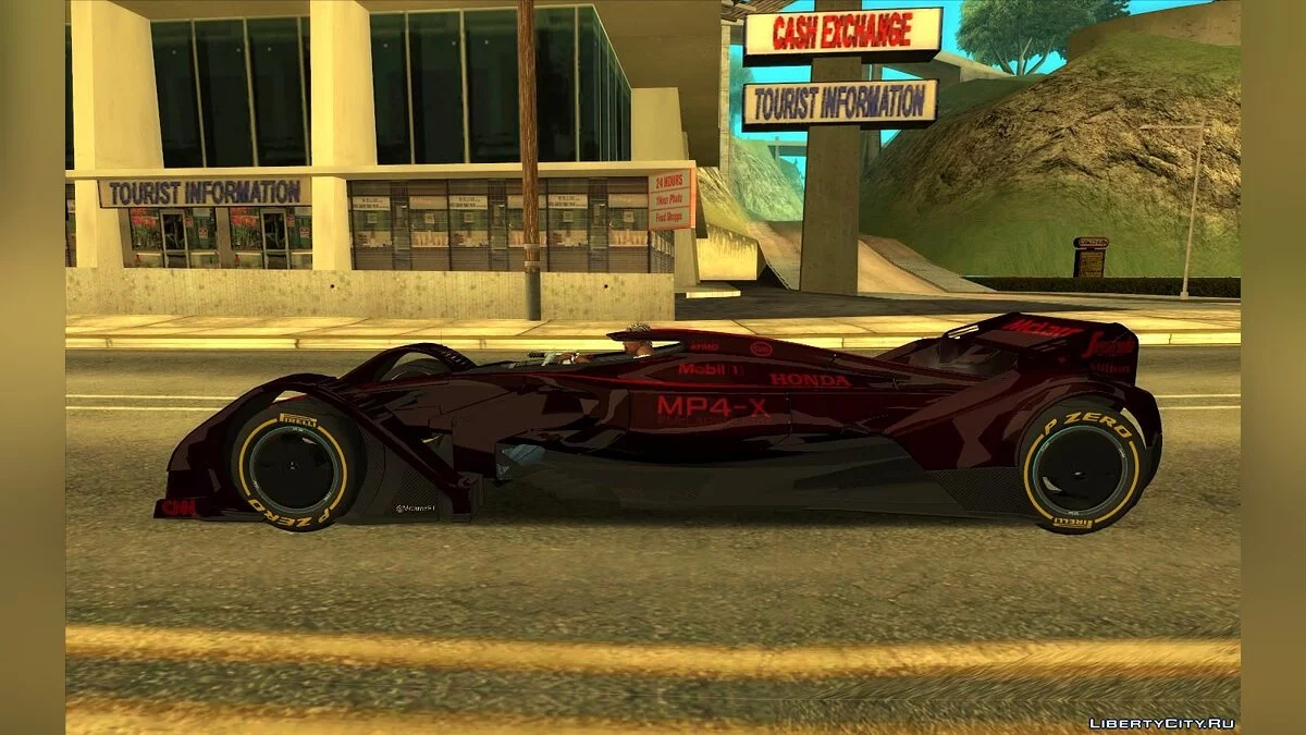 McLaren MP4-X V2 / GTA San Andreas
