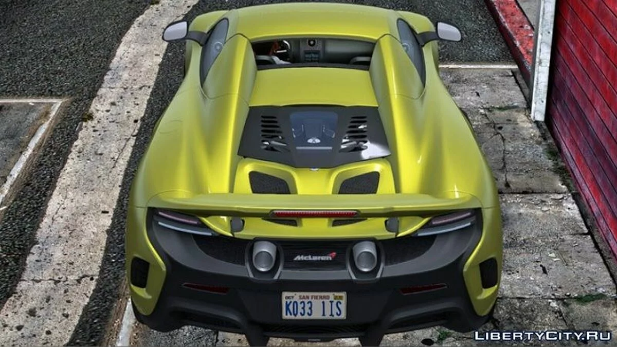 2016 McLaren 675LT Spider / GTA San Andreas