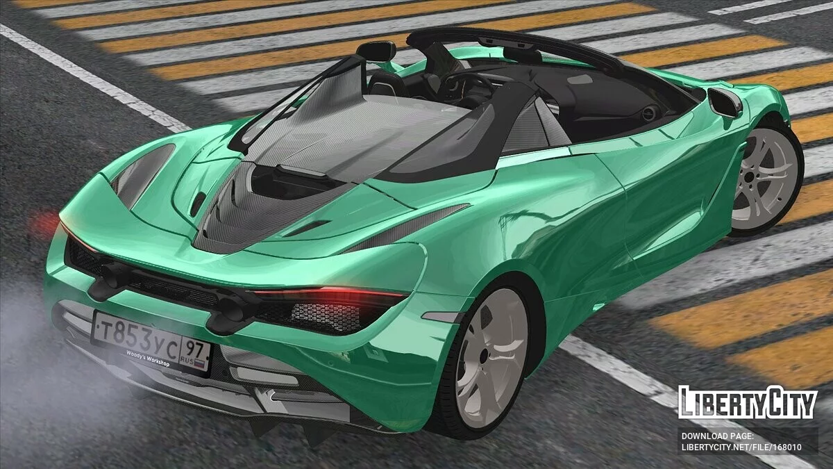 McLaren 720S Spider (CCD) / GTA San Andreas