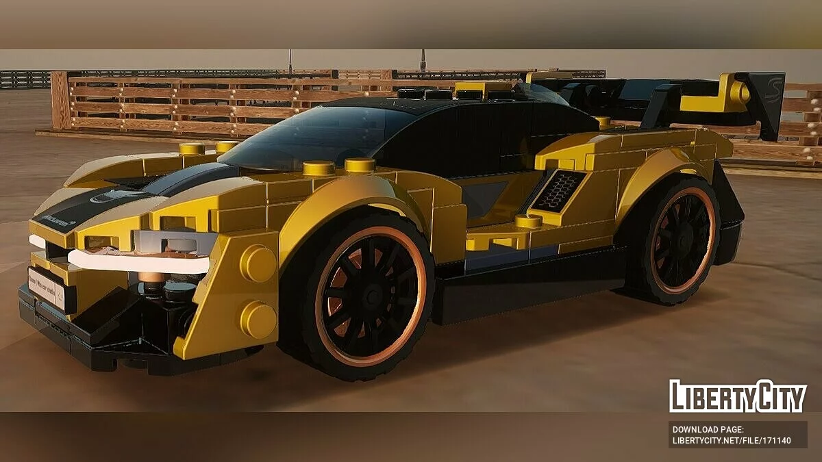 Mclaren Senna Lego / GTA San Andreas