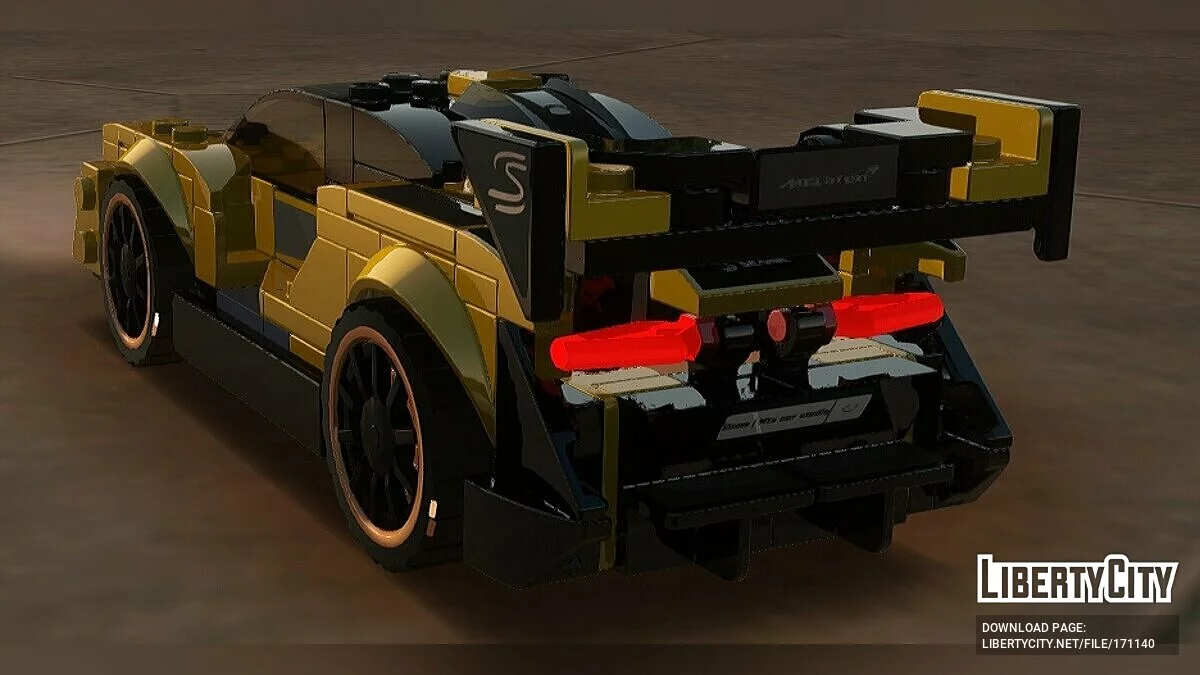 Mclaren Senna Lego / GTA San Andreas