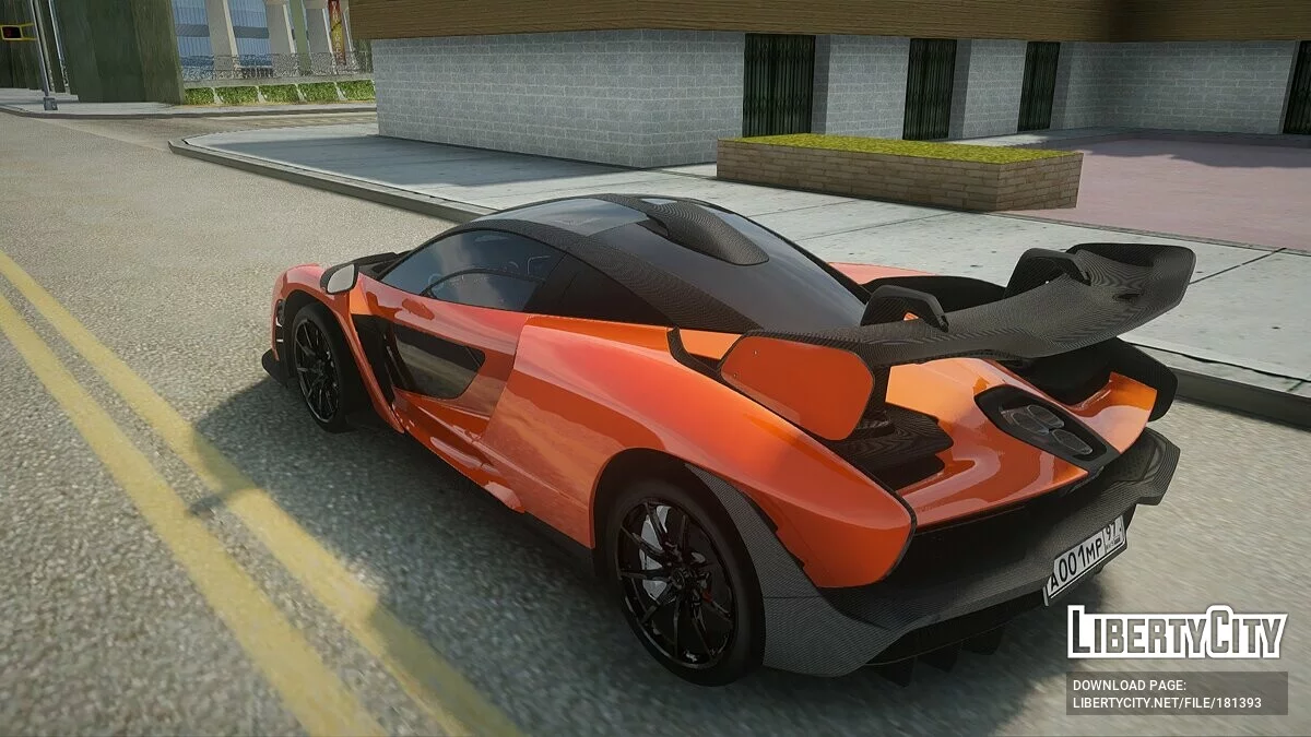 McLaren Senna / GTA San Andreas