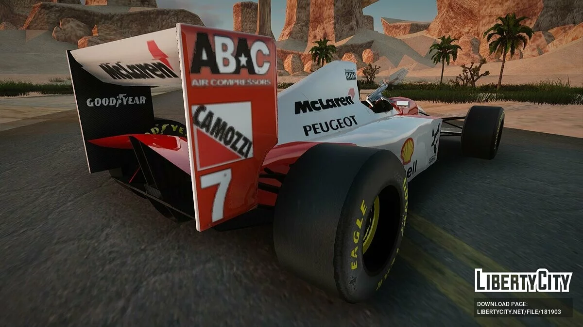 McLaren MP4/19 F1 1994 / GTA San Andreas