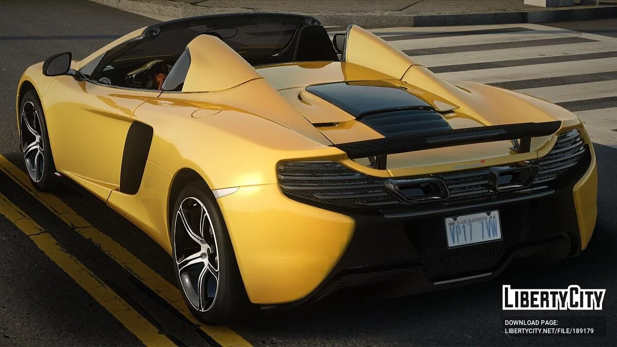 2014 McLaren 650S Spider / GTA San Andreas
