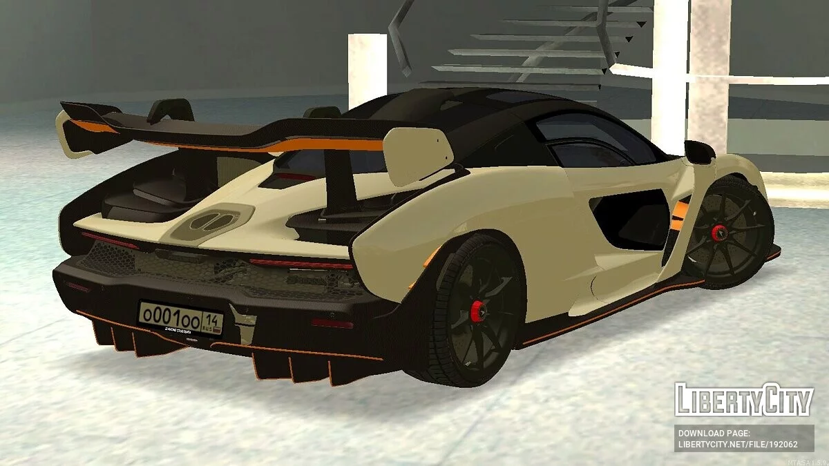 McLaren Senna + CCD / GTA San Andreas