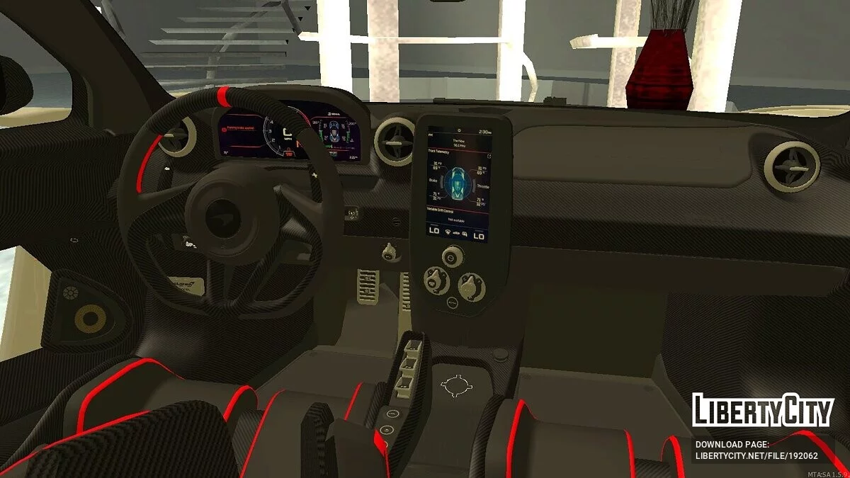 McLaren Senna + CCD / GTA San Andreas