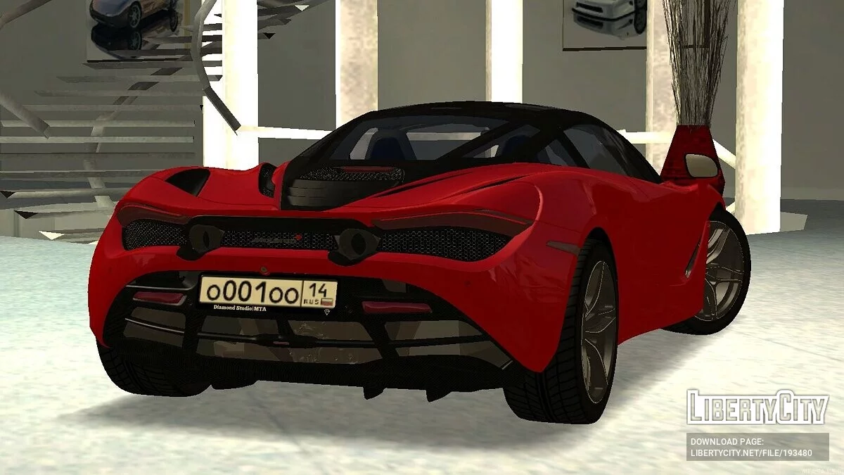 McLaren 720S + CCD / GTA San Andreas
