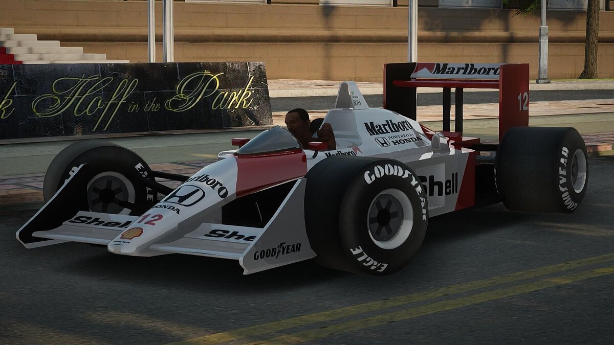 Скачать McLaren MP4/4 для GTA San Andreas