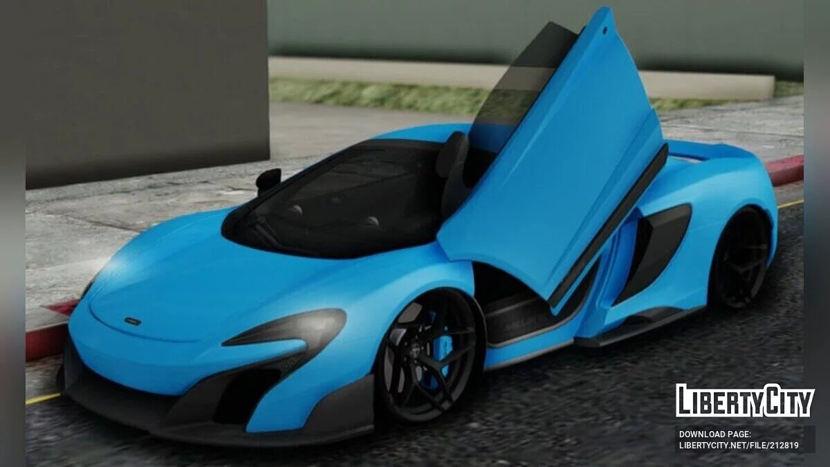 McLaren 675LT - 2016 / GTA San Andreas
