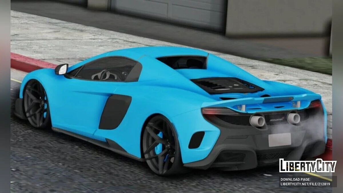 McLaren 675LT - 2016 / GTA San Andreas