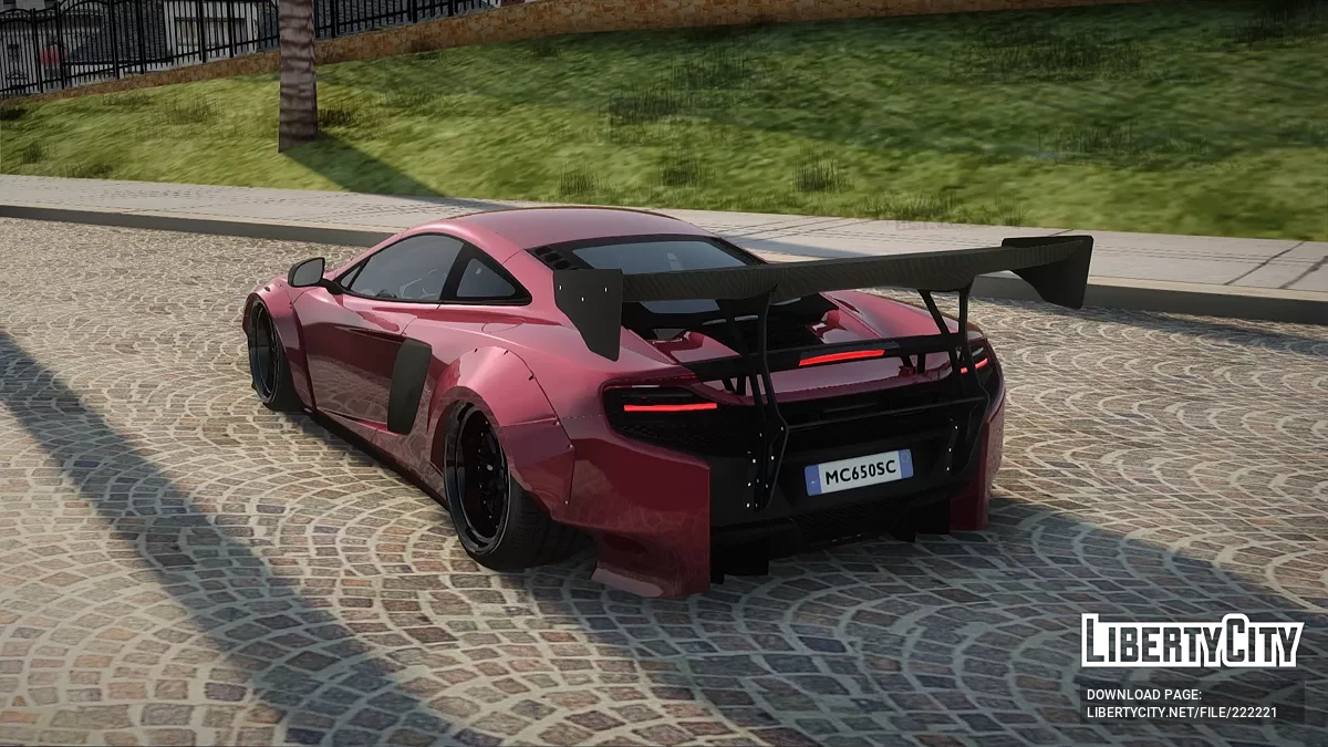 McLaren 650S Coupe Kato's Concept / GTA San Andreas