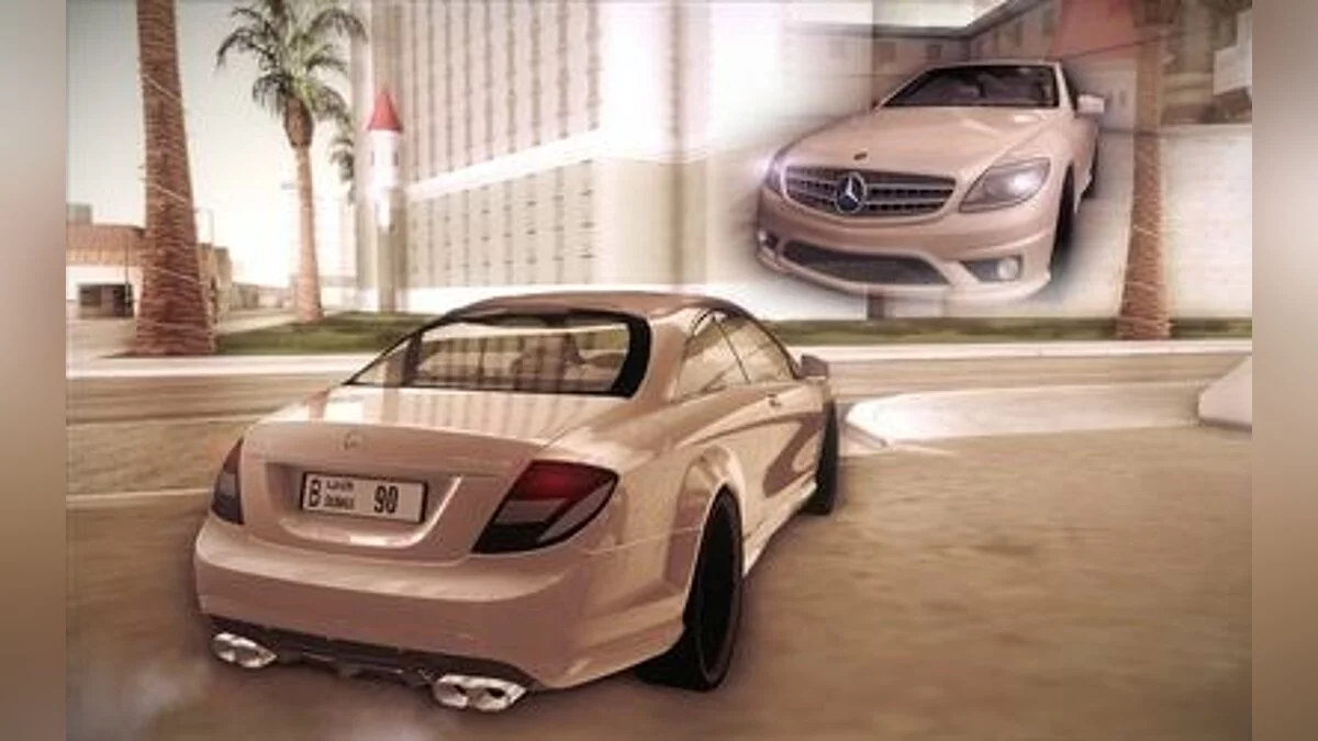 Mercedes-Benz CL65 AMG / GTA San Andreas