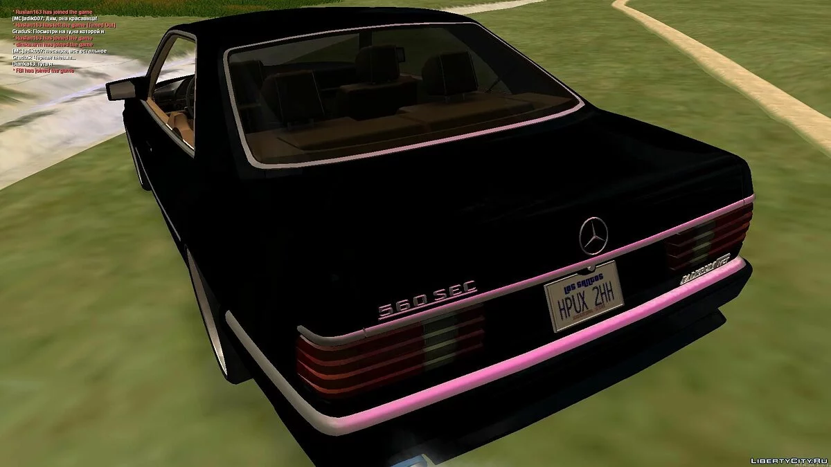 Mercedes-Benz 560 Sec AMG / GTA San Andreas