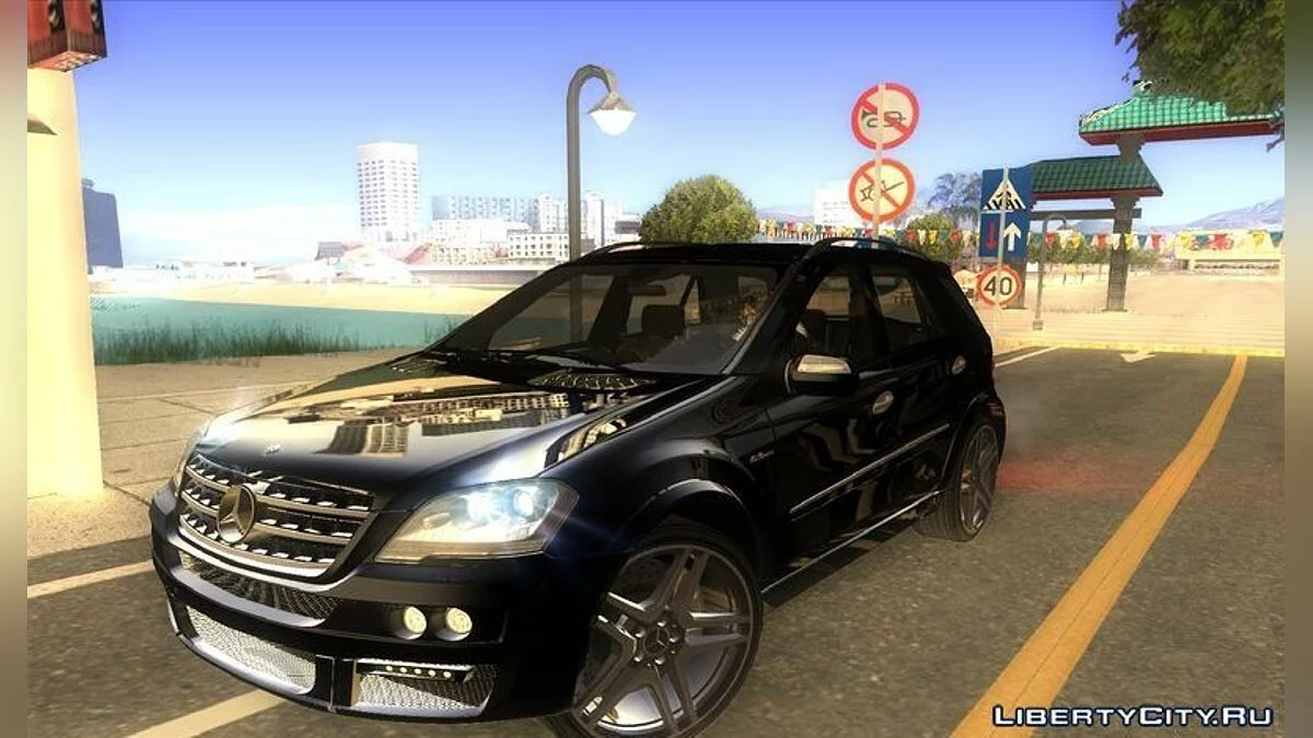 2009 Mercedes-Benz ML63 AMG Brabus par Bandolero / GTA San Andreas