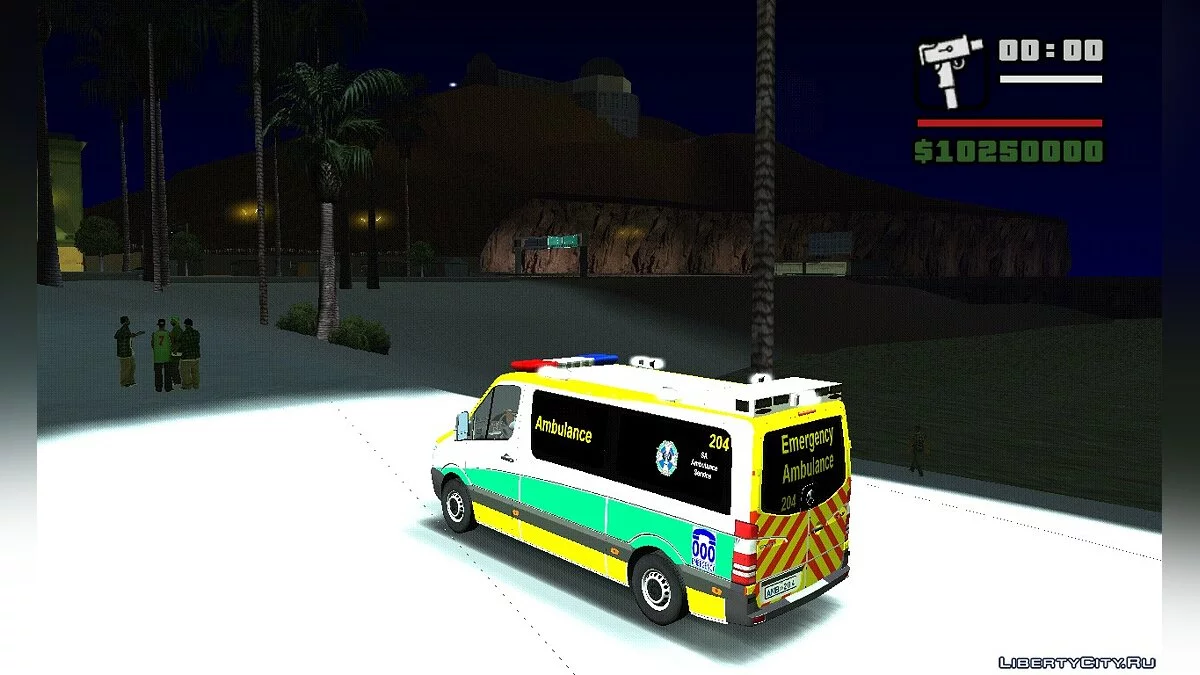 Mercedes Benz Sprinter SA Ambulance Service by Thegtadutcher / GTA San Andreas