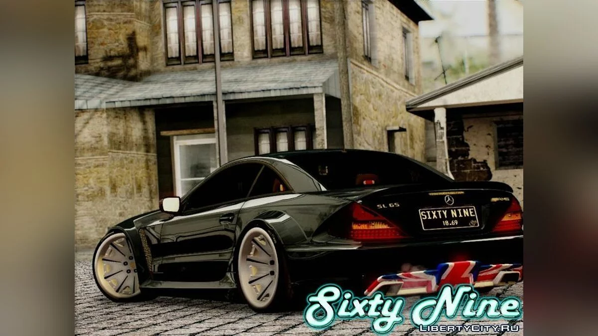 Mercedes Benz SL 65 AMG Black Series / GTA San Andreas
