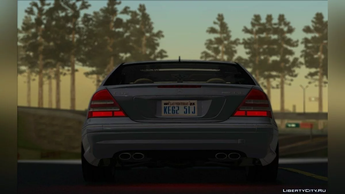 Mercedes-Benz C32 AMG Vossen 2004 V1.0 / GTA San Andreas