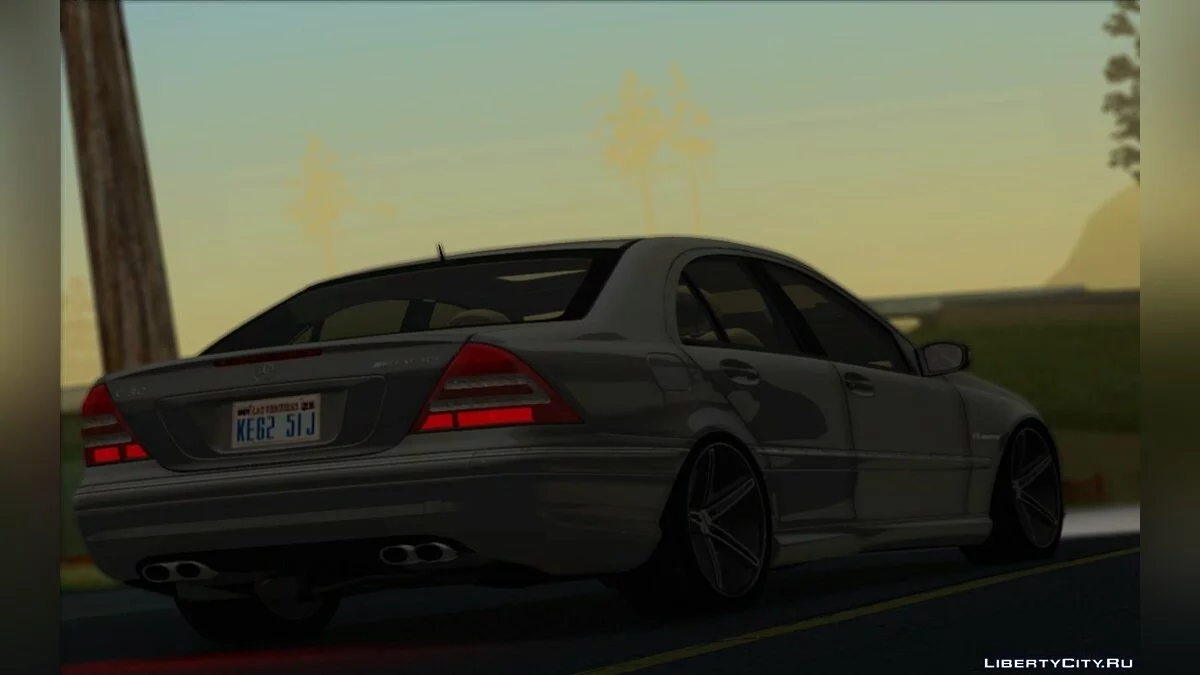 Mercedes-Benz C32 AMG Vossen 2004 V1.0 / GTA San Andreas