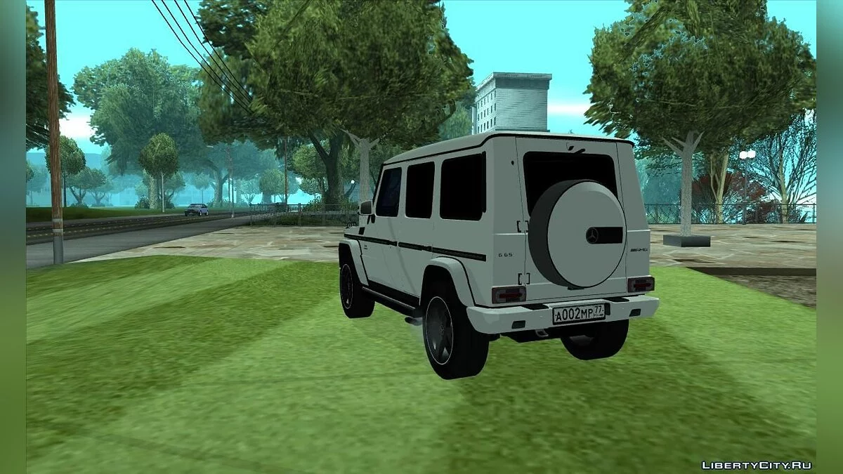 مرسيدس-بنز G65 AMG 2013 لـ GTA سان أندرياس / جي تي إيه سان أندرياس