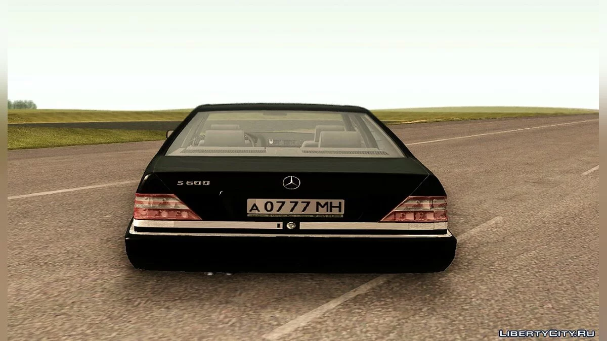Mersedes-Benz W140 S600 (Sasha White de \"Brigada\") / GTA San Andreas