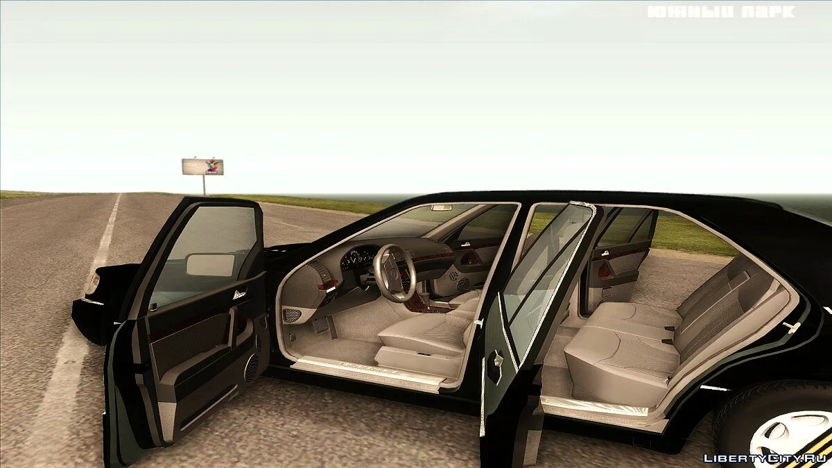 Mersedes-Benz W140 S600 (Sasha White de \"Brigada\") / GTA San Andreas