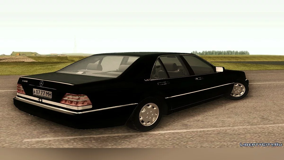 Mersedes-Benz W140 S600 (Sasha White de \"Brigada\") / GTA San Andreas