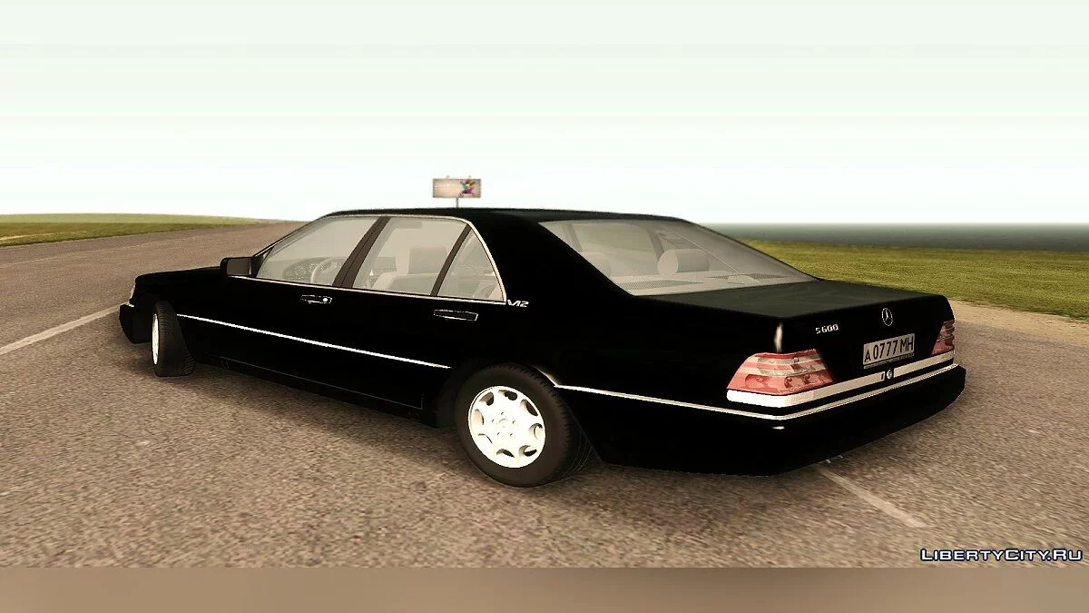 Mersedes-Benz W140 S600 (Sasha White de \"Brigada\") / GTA San Andreas