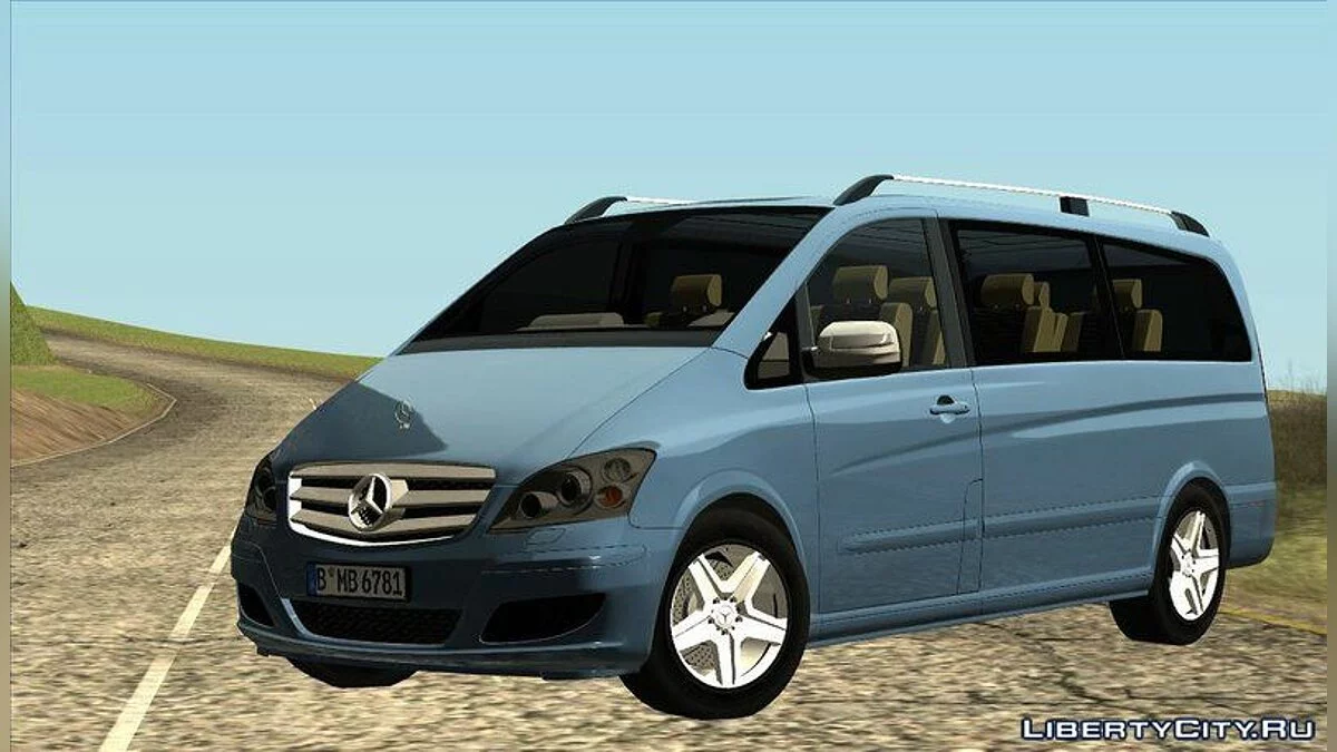 2010 Мерседес Бенц Віано W639 Довга Версія / GTA San Andreas