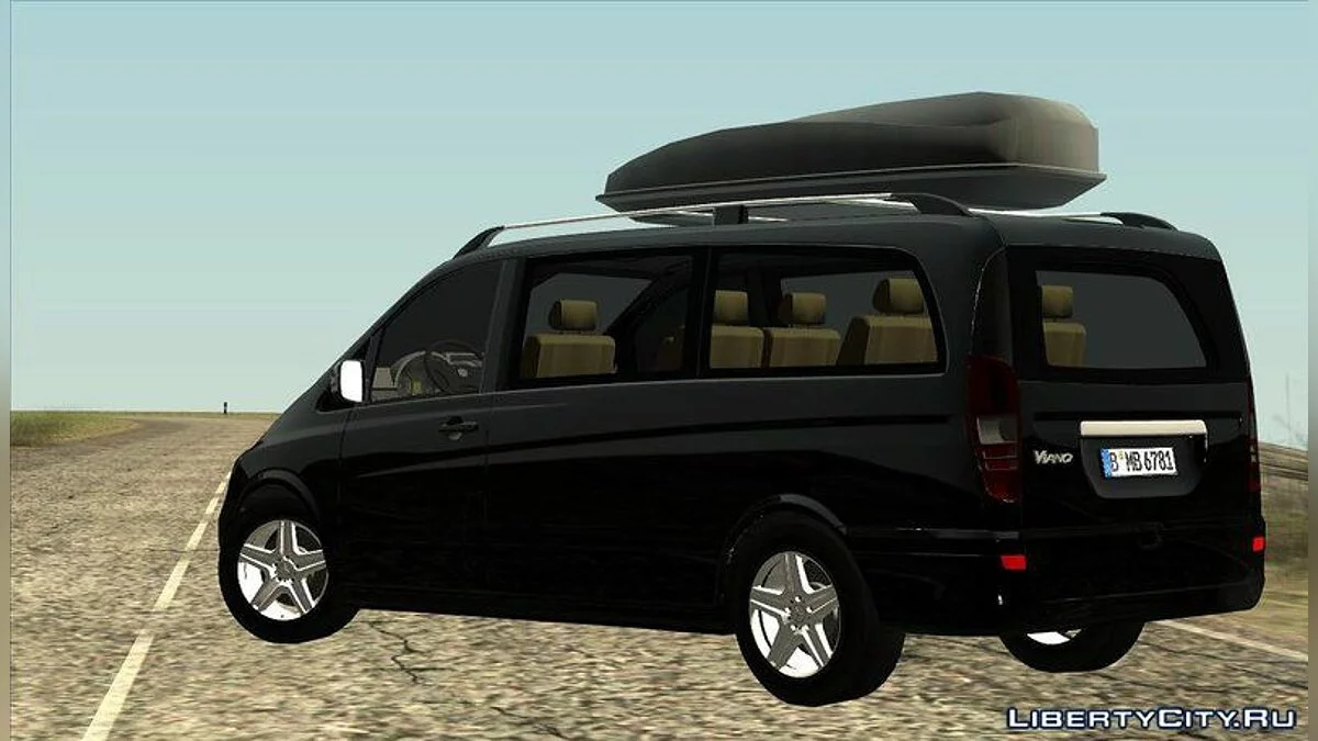 2010 Мерседес Бенц Віано W639 Довга Версія / GTA San Andreas