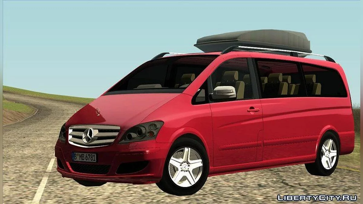 2010 Мерседес Бенц Віано W639 Довга Версія / GTA San Andreas
