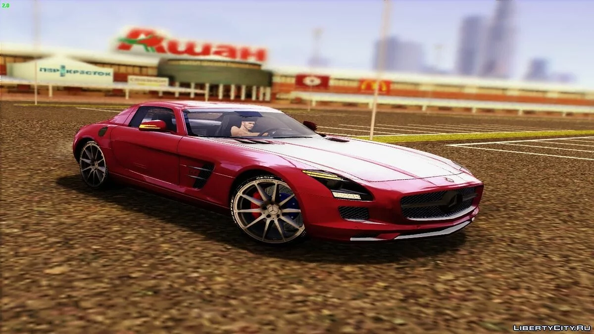 2011 Mercedes-Benz SLS AMG 6.3 [HQ] / GTA San Andreas