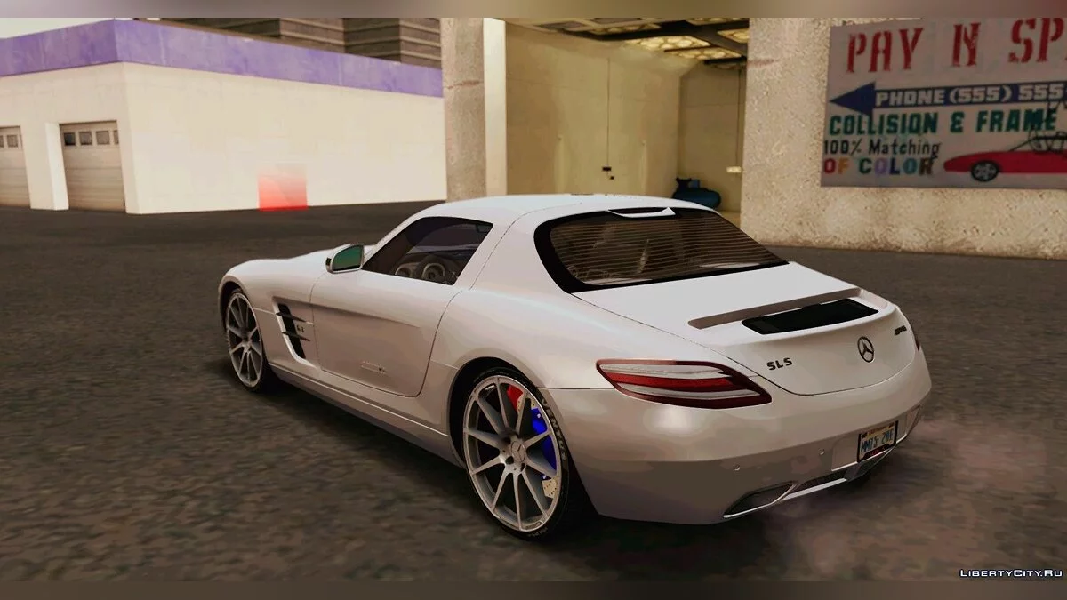2011 Mercedes-Benz SLS AMG 6.3 [HQ] / GTA San Andreas