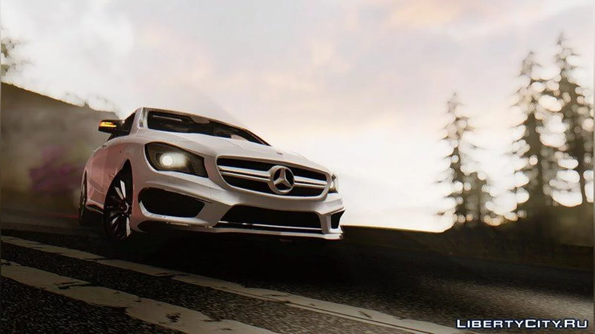 Mercedes-Benz CLA45 AMG Shooting Brakes Boss / GTA San Andreas