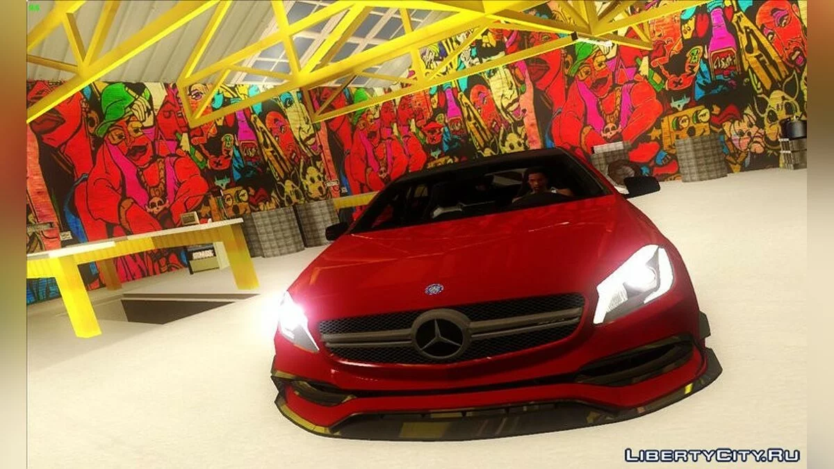 2016 مرسيدس AMG-A45 4MATIC / جي تي إيه سان أندرياس