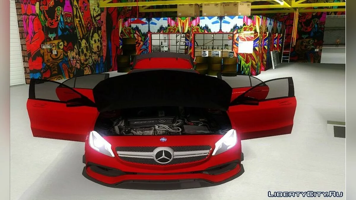 2016 مرسيدس AMG-A45 4MATIC / جي تي إيه سان أندرياس