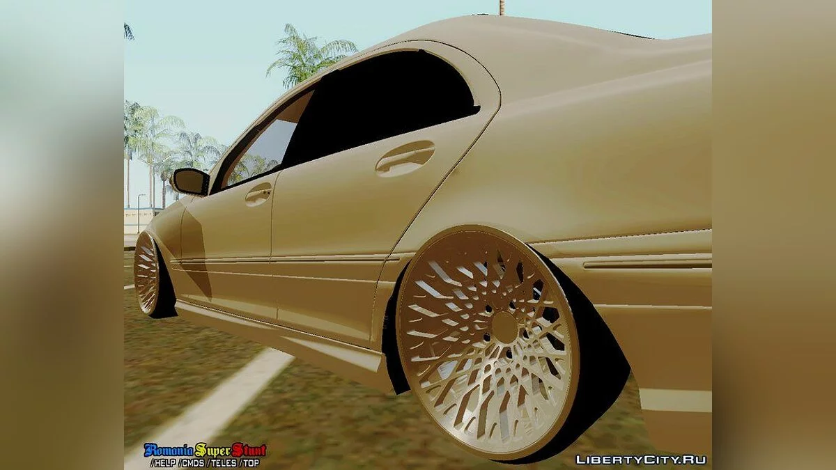 Stanced Mercedes-Benz C32 AMG / GTA San Andreas