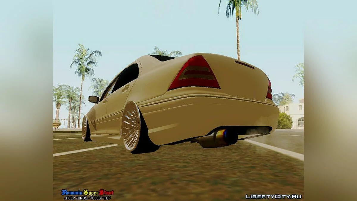 Stanced Mercedes-Benz C32 AMG / GTA San Andreas