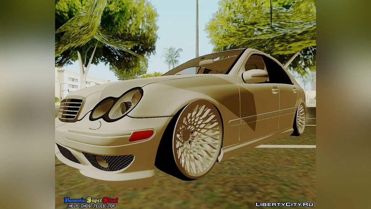 Stanced Mercedes-Benz C32 AMG / GTA San Andreas