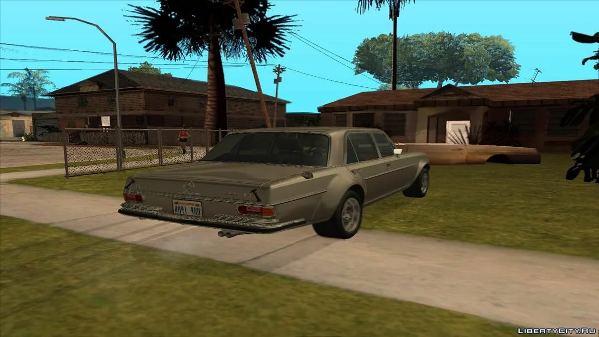 1972 Mercedes-benz 300 SEL 6.8 AMG RED PIG / GTA San Andreas