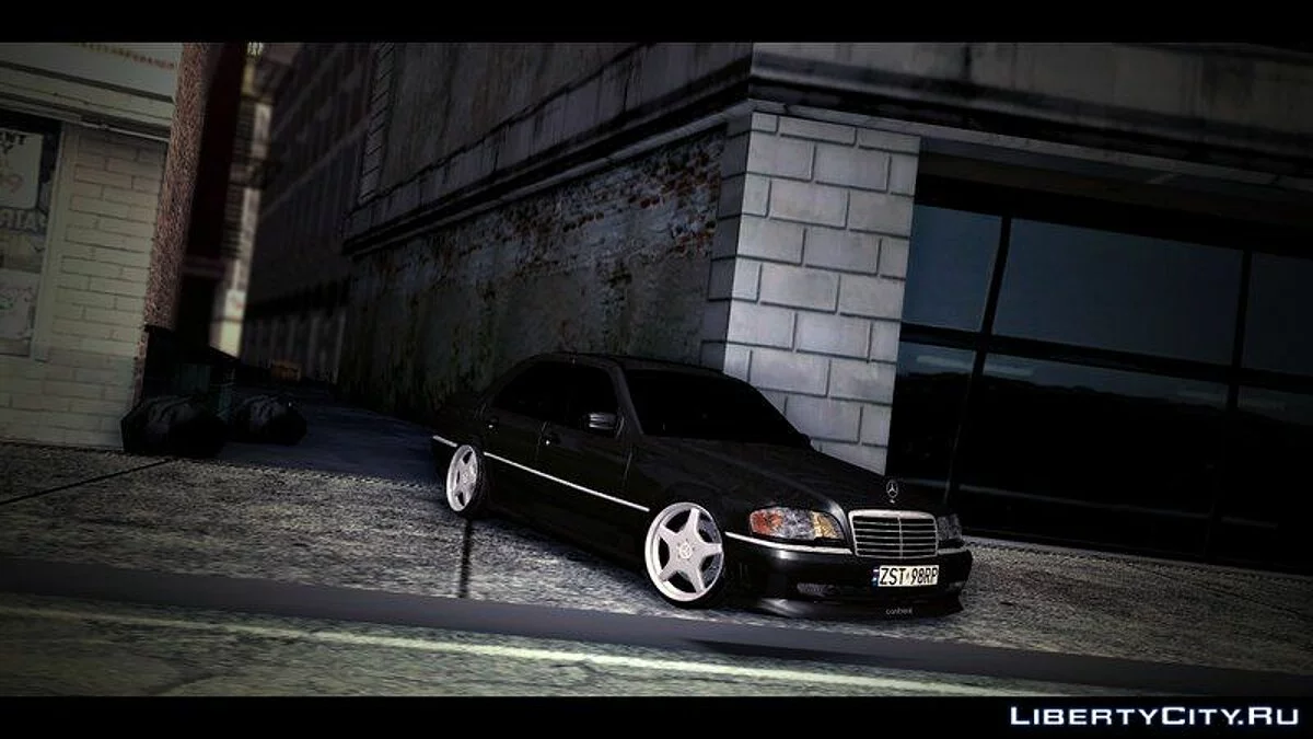 Mercedes-Benz W202 Black Bandit / GTA San Andreas
