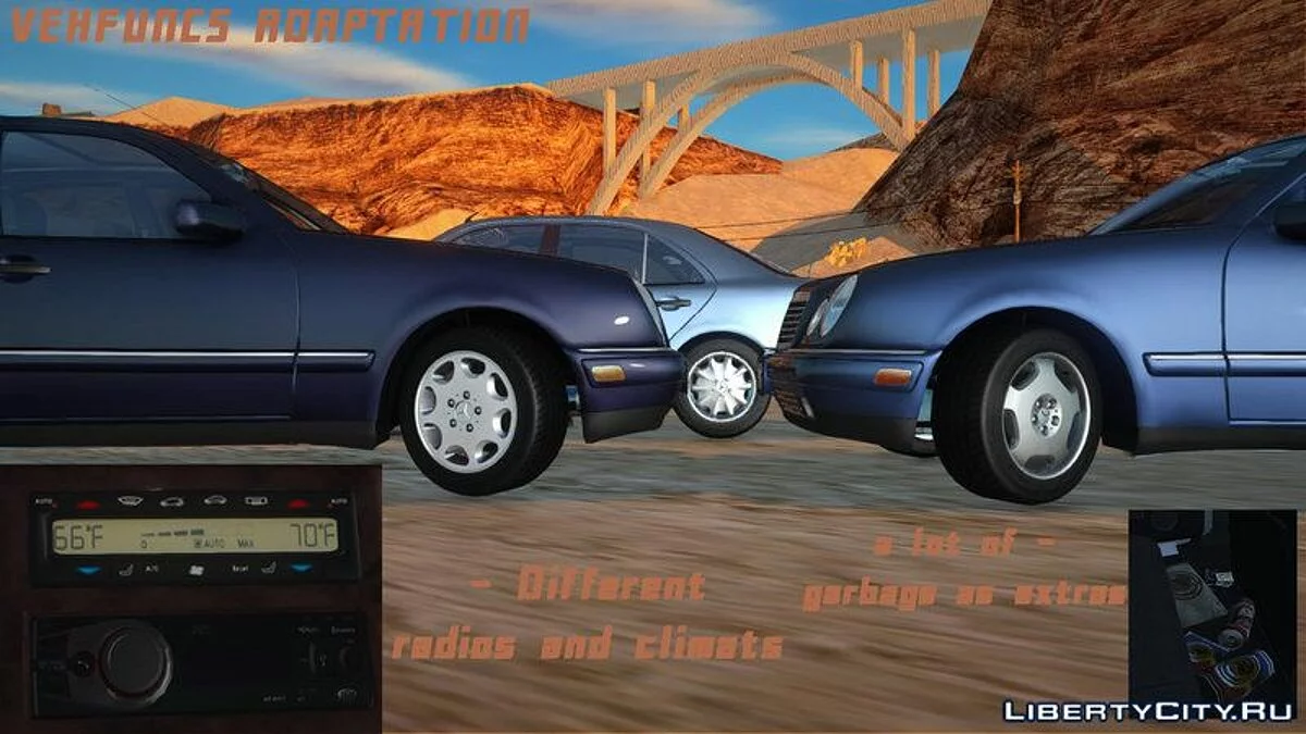 Mercedes-Benz E-Klasse W210 E320 1995 (US-Spec) / GTA San Andreas