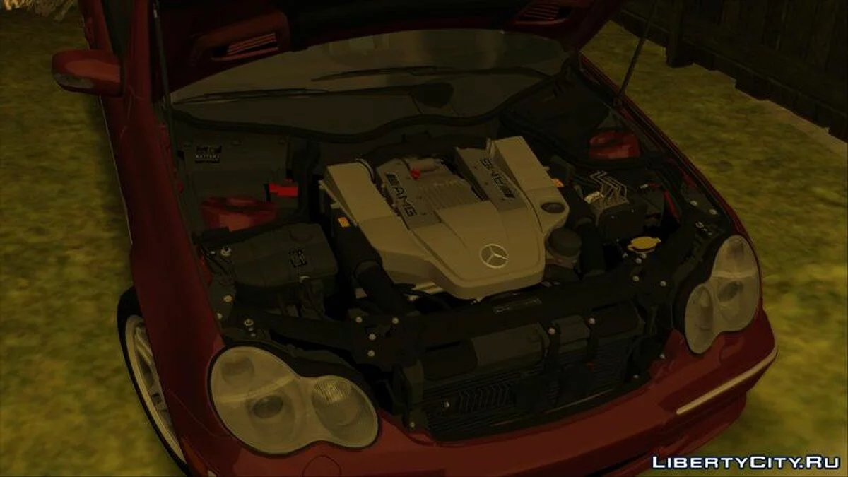 Mercedes-Benz C-Klasse W203 C32 (US-Spec) / GTA San Andreas
