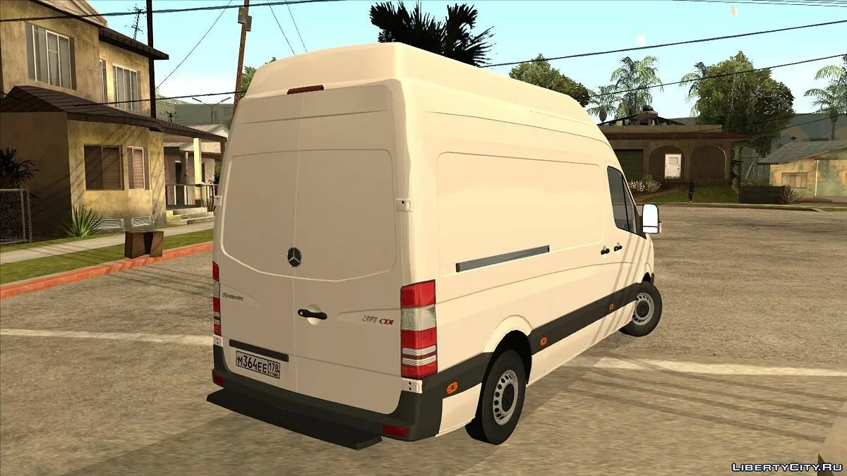 Furgoneta Mercedes-Benz Sprinter 311CDi (localización rusa) / GTA San Andreas