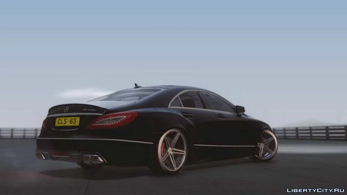 2012 Mercedes Benz CLS63 AMG Vossen VVS-CV5 / GTA San Andreas