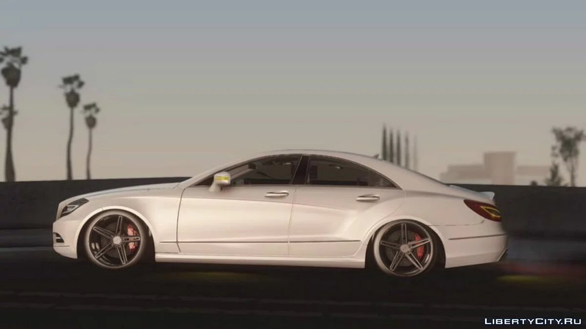 2012 Mercedes Benz CLS63 AMG Vossen VVS-CV5 / GTA San Andreas