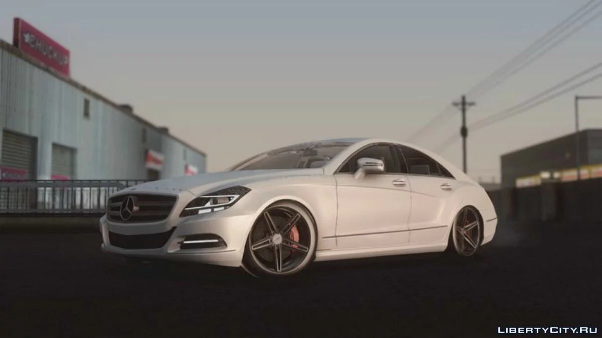 2012 Mercedes Benz CLS63 AMG Vossen VVS-CV5 / GTA San Andreas