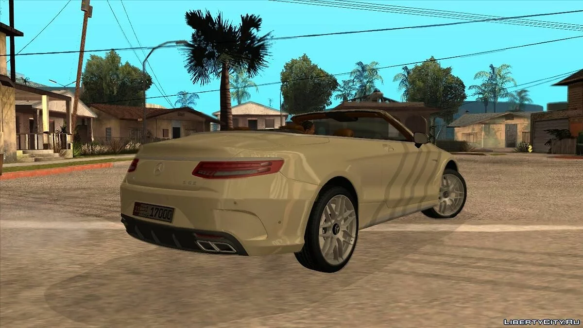 Mercedes-Benz S63 Cab 2018 / GTA San Andreas
