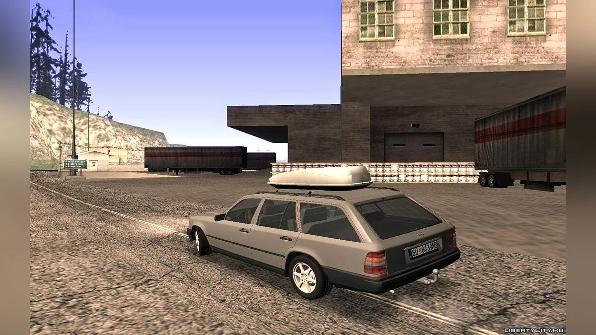 Mercedes-Benz E-Class W124 Station Wagon / GTA San Andreas