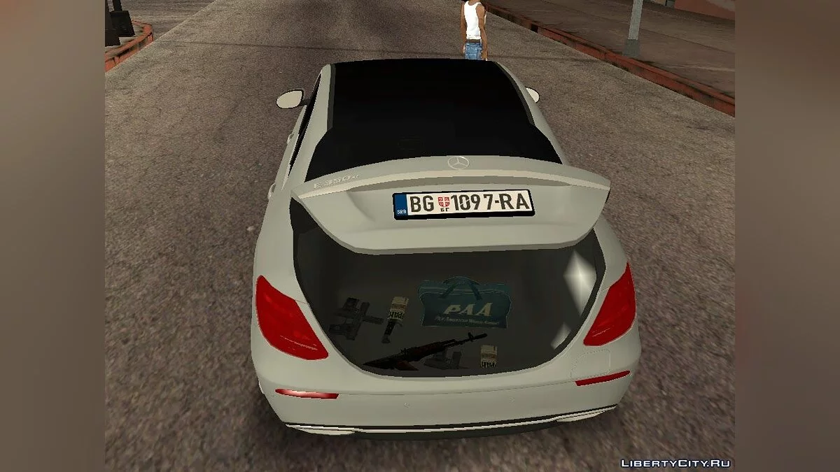 Mercedes-Benz E530 Сербська Мафія / GTA San Andreas