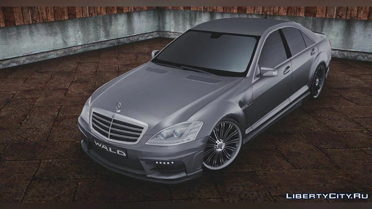 Mercedes-Benz S W221 Wald Black Bison / GTA San Andreas